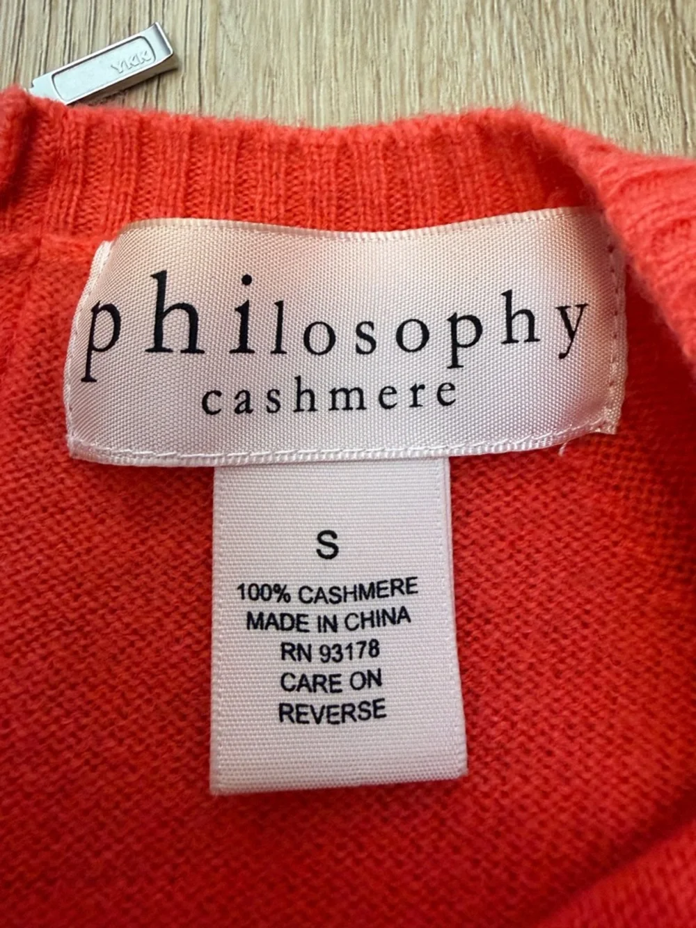 Philosophy Cashmere Short Sleeve Top